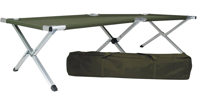 Cama de campanha dobrável