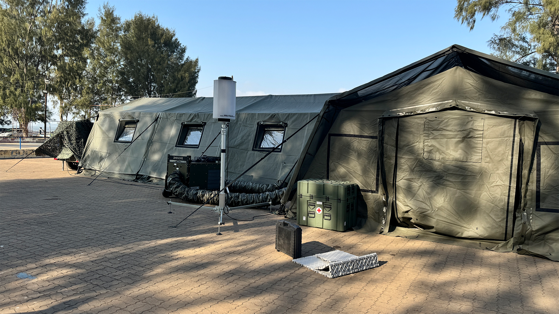 FIELD HOSPITAL - PROTILIS PROJECT IN MOZAMBIQUE