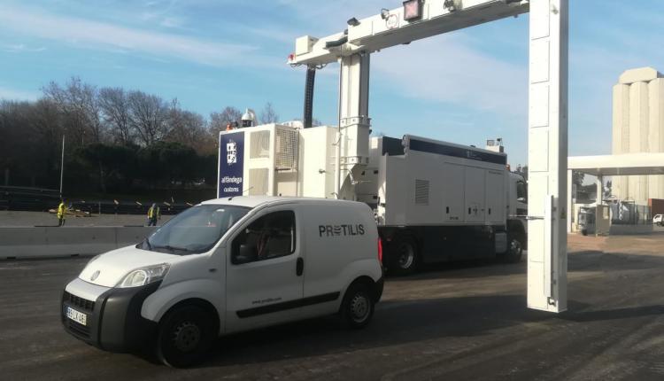 PROTILIS fornece scanner de inspeção em camião para a AT